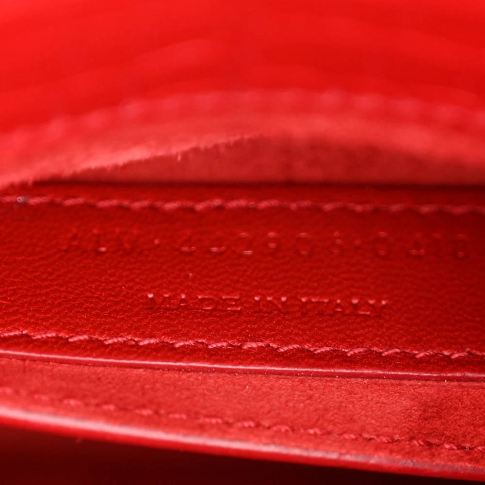 Lushentic Medium Sunset Bag - Rouge Eros Crocodile Leather - Image 14