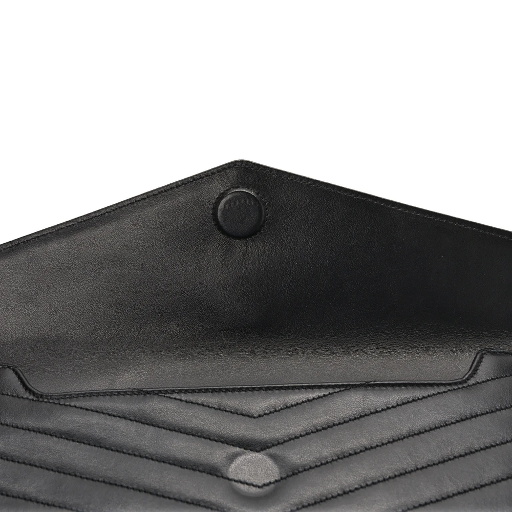 Lushentic Reviews: Medium Uptown Clutch Black Chevron Matelasse - Image 8