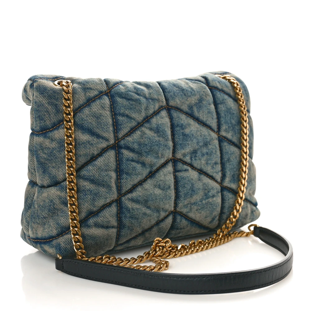 Lushentic Quality Handbags - Mini Loulou Chain Satchel Collection - Image 3