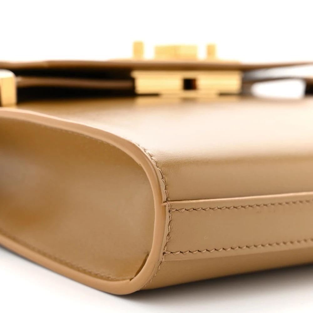 Lushentic Class Mini Manhattan Shoulder Bag - Smooth Calfskin Gold Hardware - Image 3