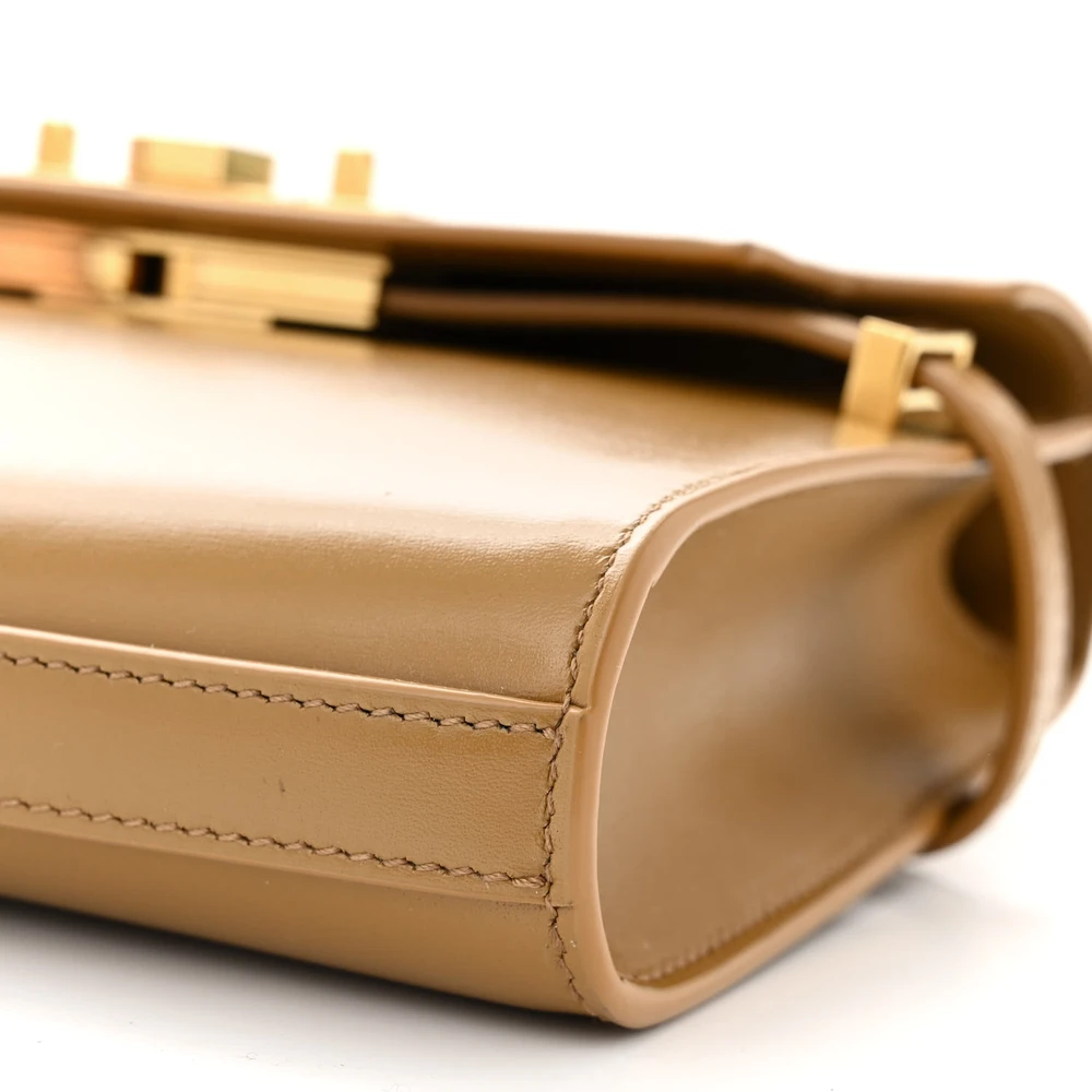 Lushentic Class Mini Manhattan Shoulder Bag - Smooth Calfskin Gold Hardware - Image 4