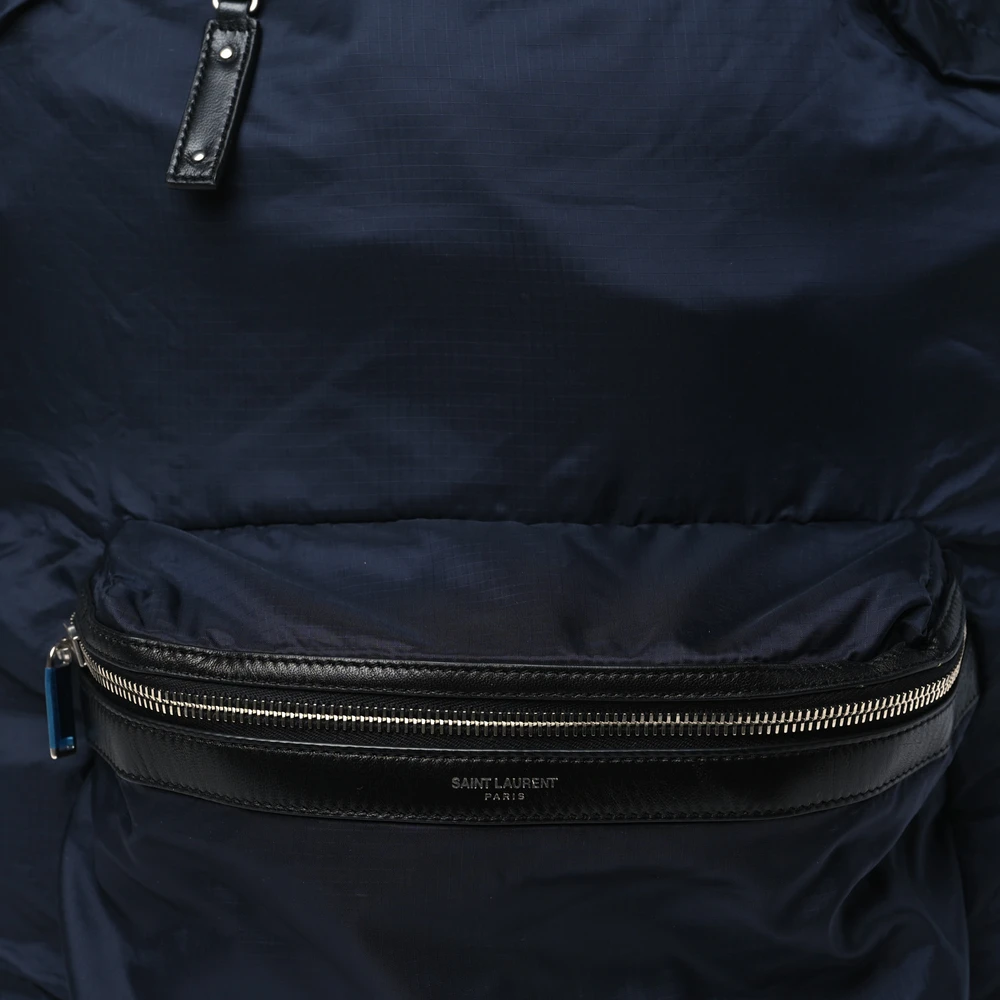 Lushentic Quality Bags - Small Fold Up Backpack Belt Bag in Navy Nylon - Image 14