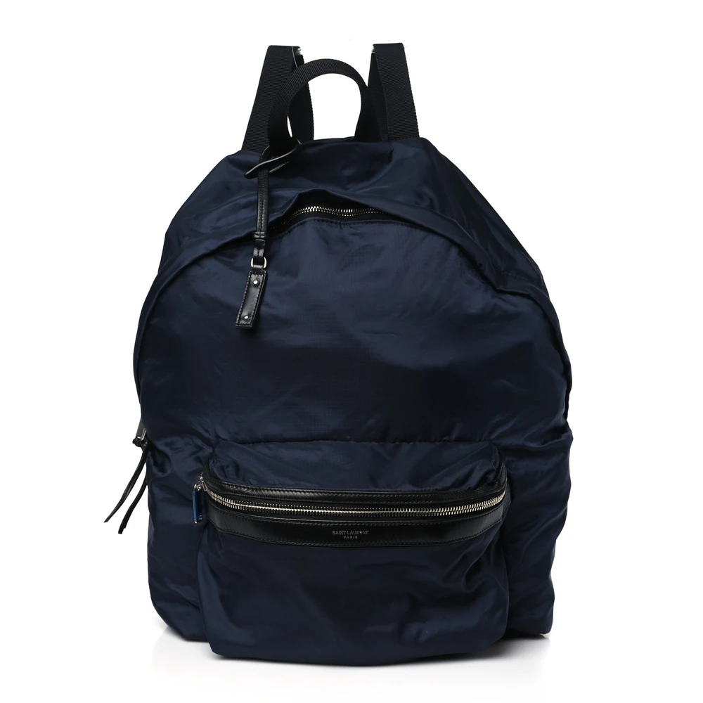 Lushentic Quality Bags - Small Fold Up Backpack Belt Bag in Navy Nylon