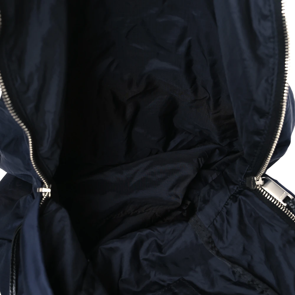 Lushentic Quality Bags - Small Fold Up Backpack Belt Bag in Navy Nylon - Image 12