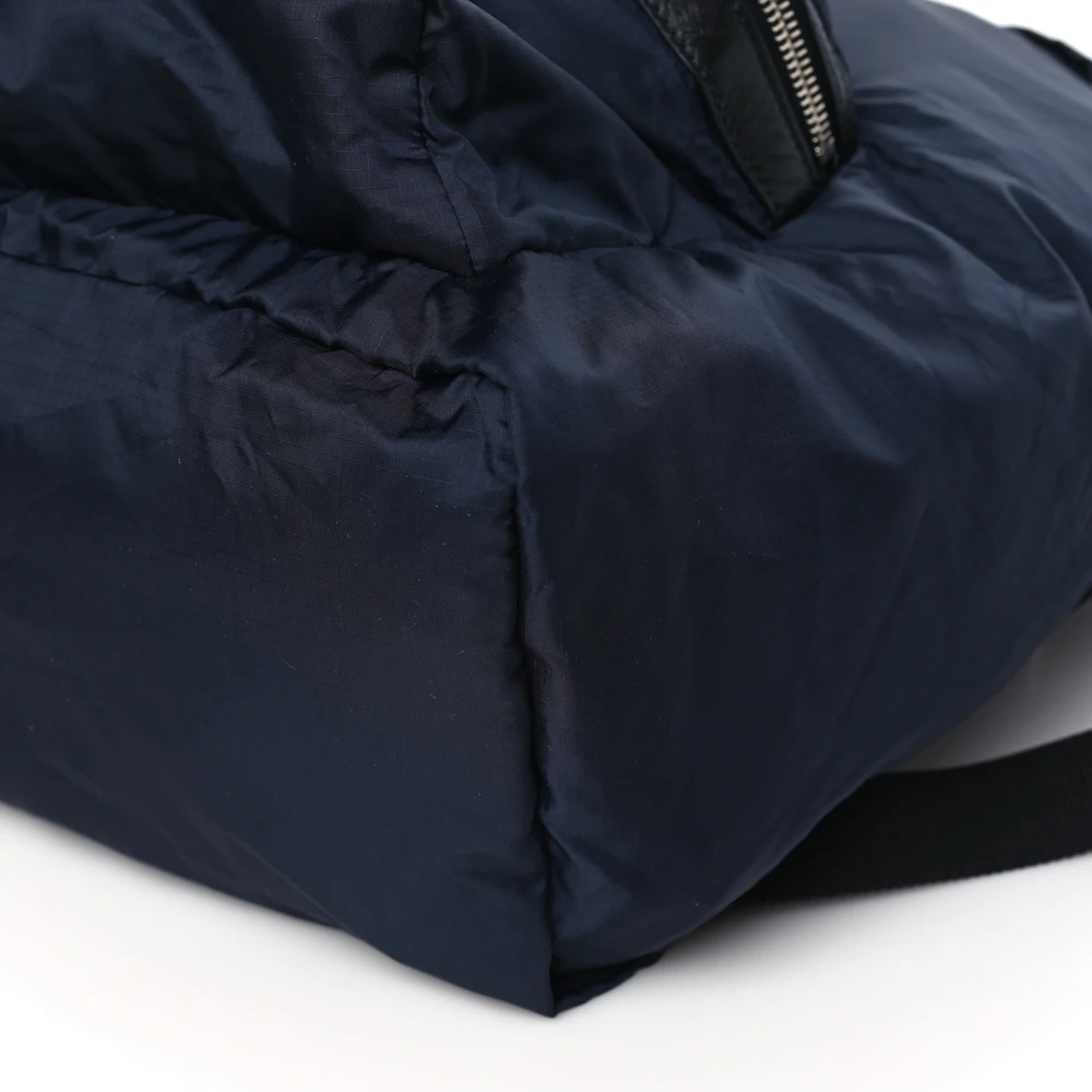 Lushentic Quality Bags - Small Fold Up Backpack Belt Bag in Navy Nylon - Image 7