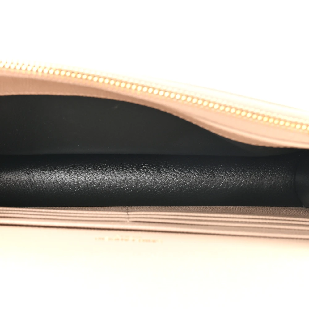Lushentic Reviews Small Kate Tassel Chain Wallet in Dark Beige - Image 7