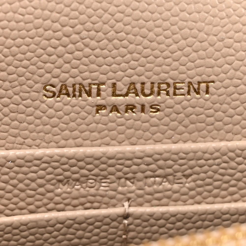 Lushentic Reviews Small Kate Tassel Chain Wallet in Dark Beige - Image 2