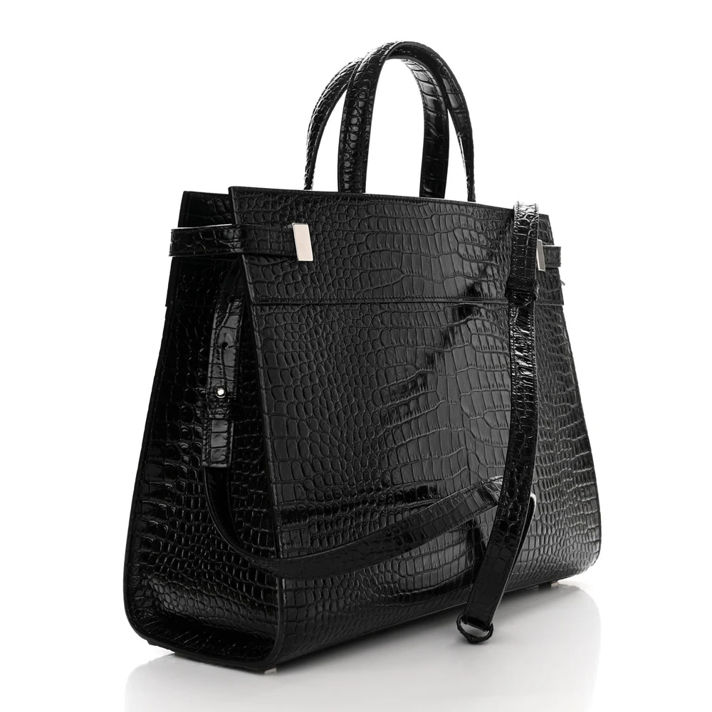 Lushentic Grade Replicas Small Manhattan Shopper Tote in Black - Image 3