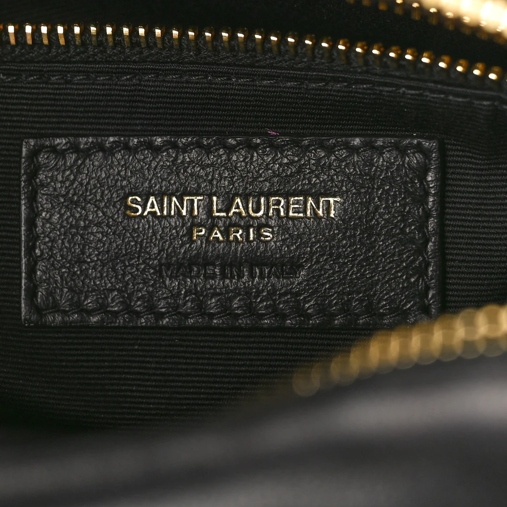 Lushentic Replica Handbags: Small Victoire Camera Bag in Black Leather - Image 2